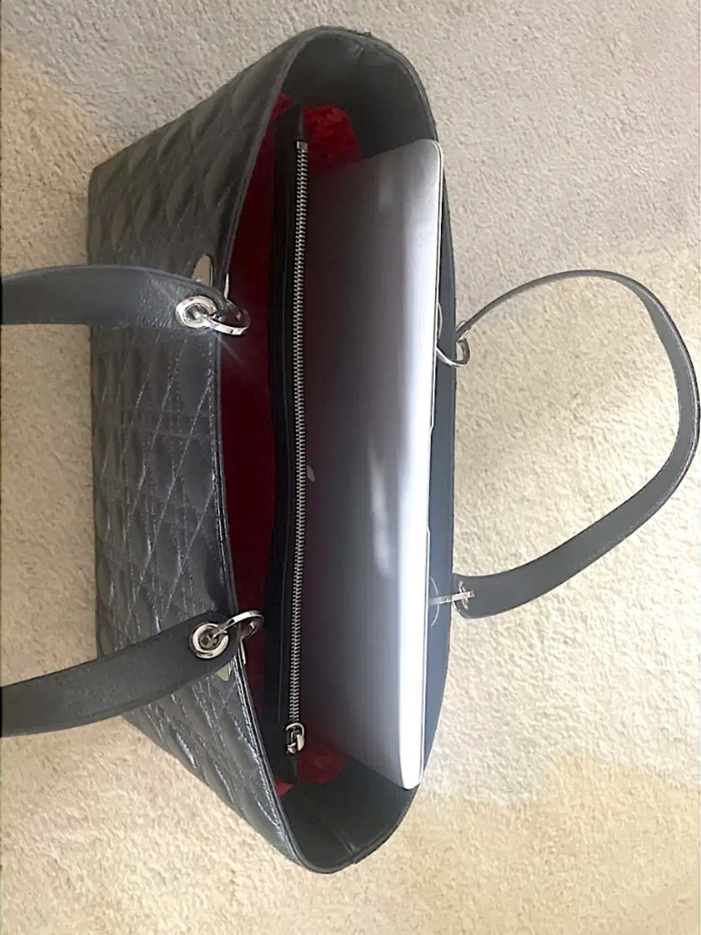 DIOR - Black Tote Bag - Picture 3 of 12
